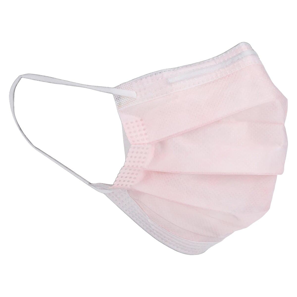 Com-Fit® Fluid Resistant Procedural Face Masks, ASTM Level 2, Earloops, Pink, 50/Box, #20323 thumbnail 3