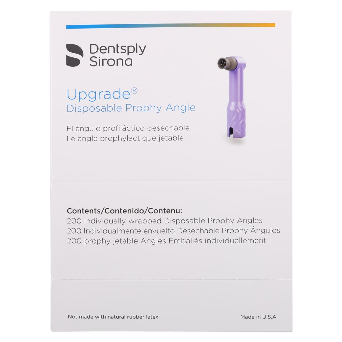 Sultan Upgrade Disposable Prophy Angles, Soft Gray Cup, Latex-Free, 90°, 200/Box, 80953 thumbnail 3