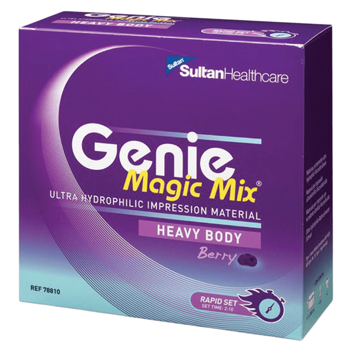 Genie® VPS Impression Material Magic Mix Regular Body Rapid Set, Berry Flavored, 380ml Cartridge, Single Pack thumbnail 2
