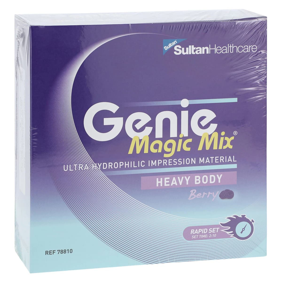 Genie® VPS Impression Material Magic Mix Heavy Body Rapid Set, Berry Flavored, 380ml Cartridge, 1/Pkg - Genie® VPS Impression Material Magic Mix Heavy Body Rapid Set 380ml - Image 1