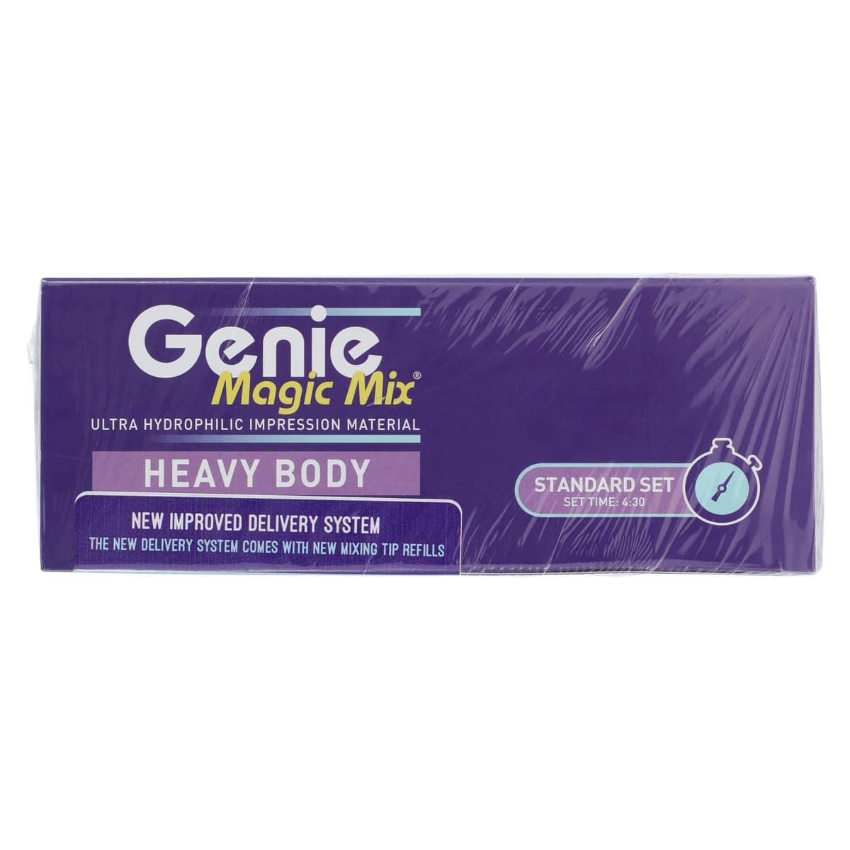 Genie® VPS Impression Material Magic Mix Heavy Body Standard Set, Berry Flavored, 380 ml Cartridge, 1/Pkg thumbnail 2