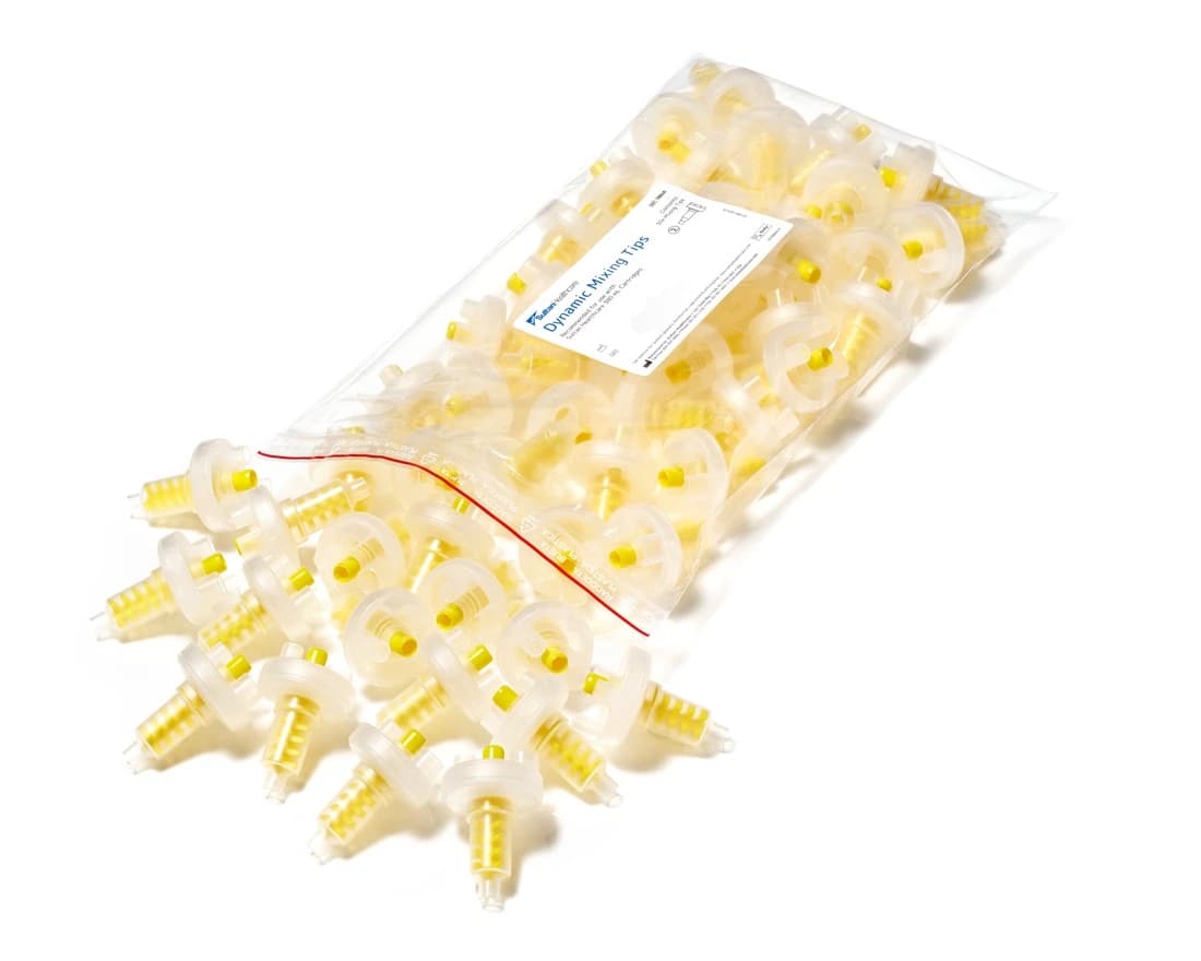 Sultan Dynamic Mixing Tips 380mL, Yellow, 50/Pk thumbnail 2