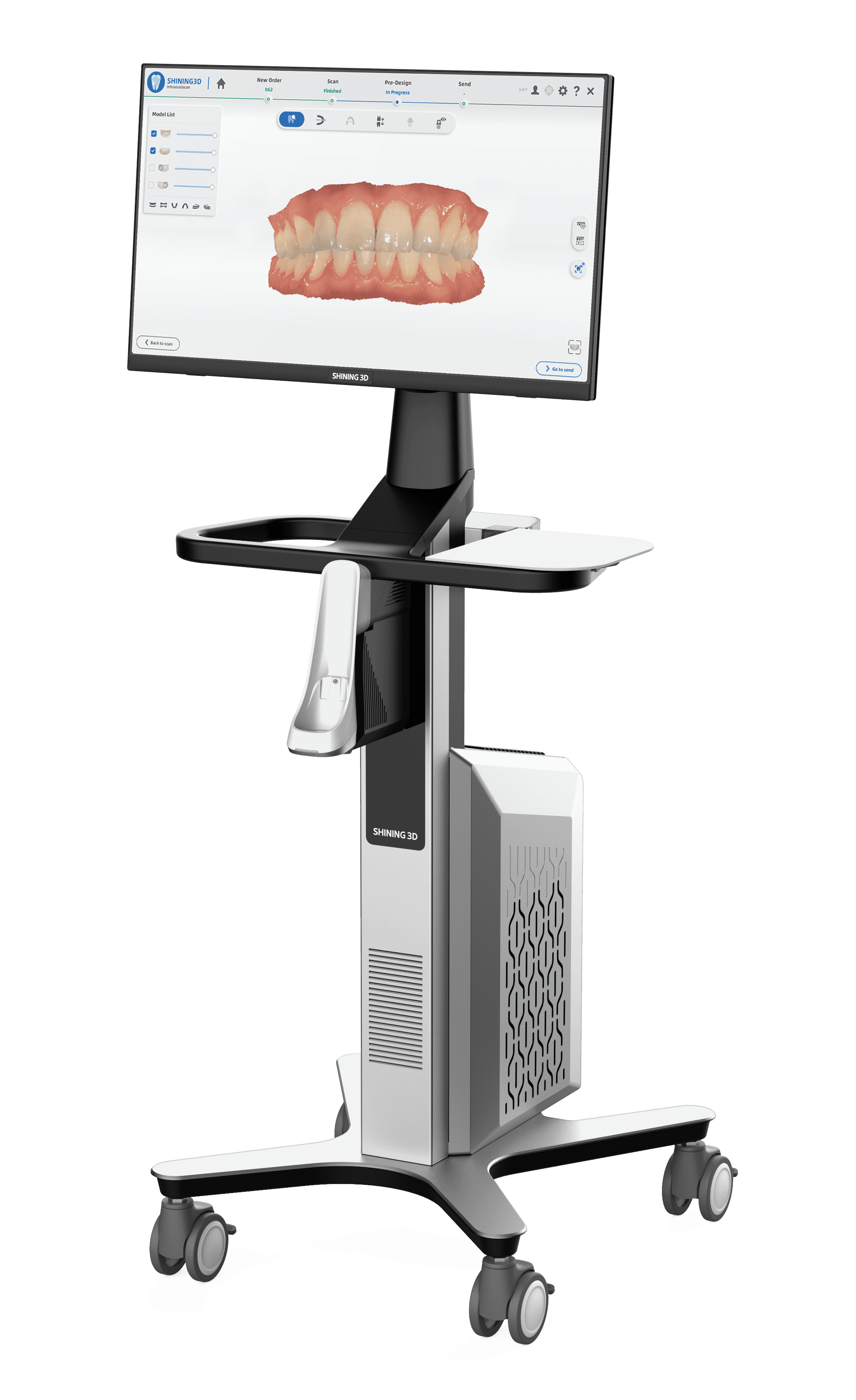 Shining 3D Aoralscan Elf AoStation Cart - AoStation Cart Aoralscan Elf - Image 1