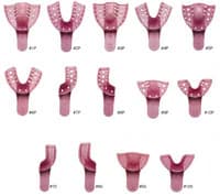 Sultan DenTray® II Disposable Impression Trays, Assorted (Perforated, 3P, 4P), 12/Bx - DenTray® II Disposable Impression Tray Assorted Pack of 12 - Image 1