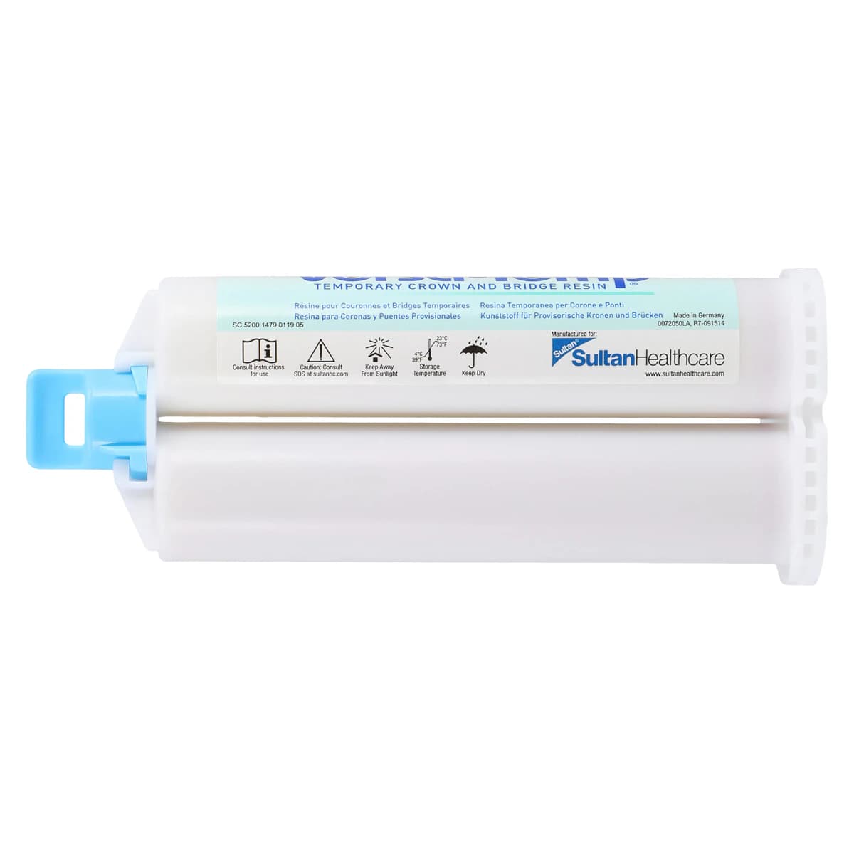 VersaTemp® Temporary Crown and Bridge Resin, Shade A2, 50ml Cartridge, Pack of 3 thumbnail 5