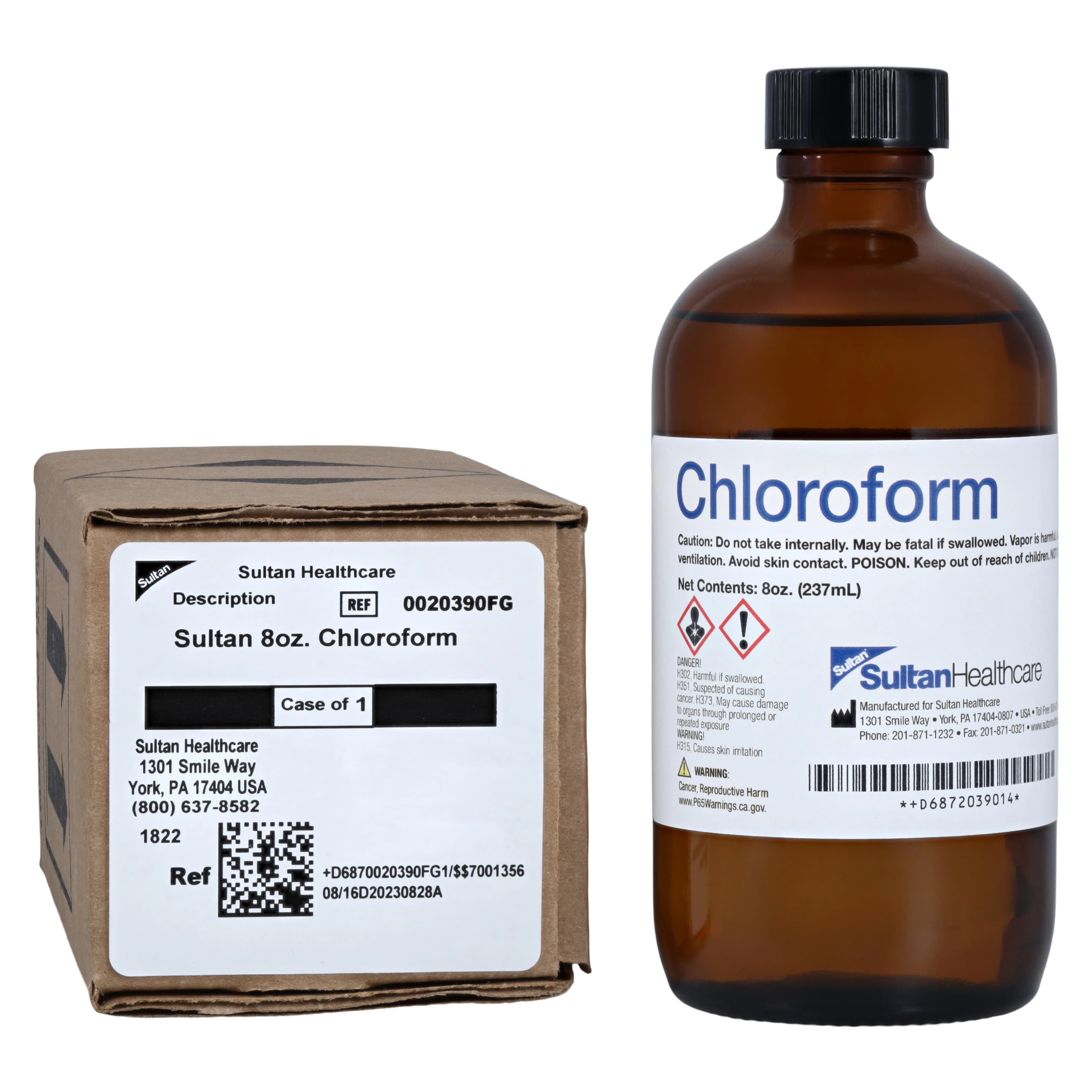 Sultan Chloroform N.F. Endo Solvent, 8 oz Bottle thumbnail 2