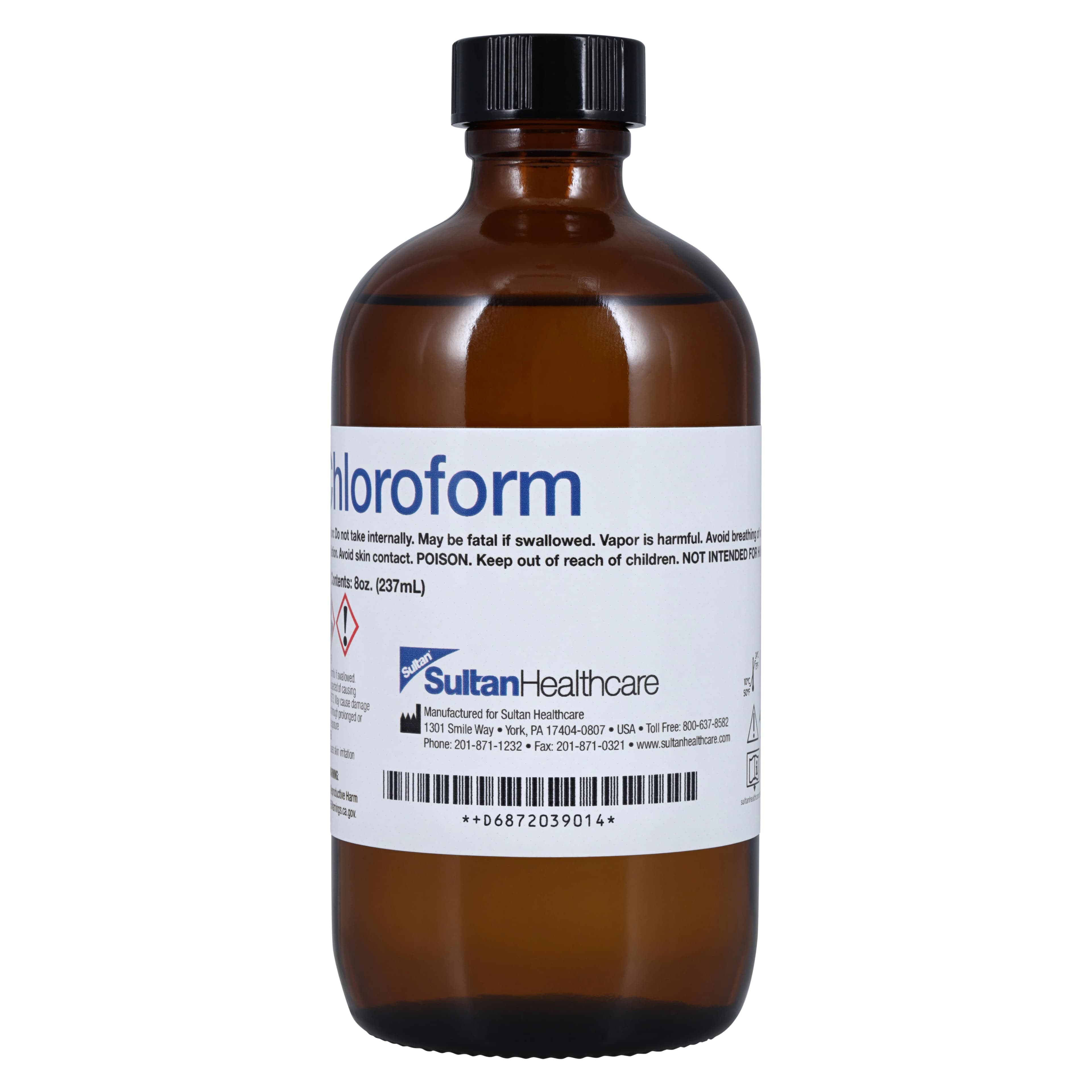 Sultan Chloroform N.F. Endo Solvent, 8 oz Bottle thumbnail 4