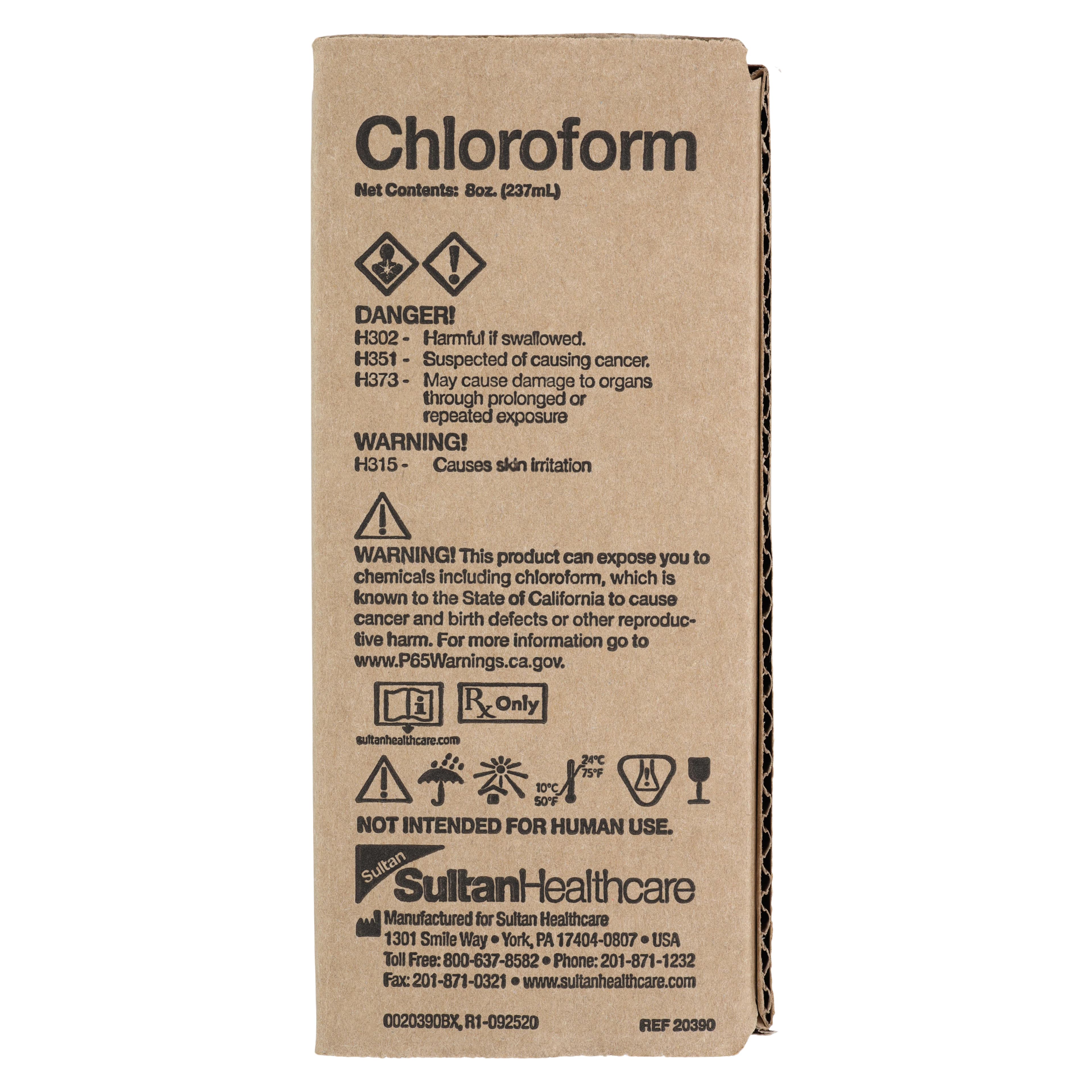 Sultan Chloroform N.F. Endo Solvent, 8 oz Bottle thumbnail 6