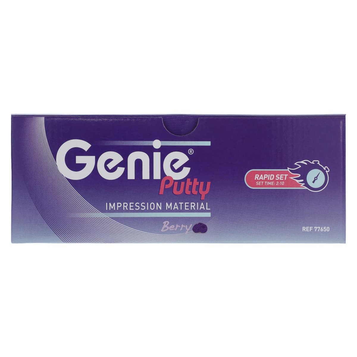 Genie® VPS Putty Rapid Set Impression Material, Berry Flavor, 2 x 300ml Jars (2x445g), Purple thumbnail 6