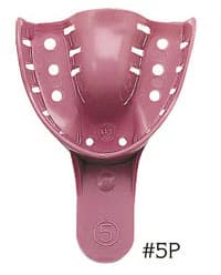 DenTray® II Disposable Impression Tray #5P, Small Upper, Perforated, Pack of 12 - DenTray® II Disposable Impression Tray #5P Small Upper Pack of 12 - Image 1