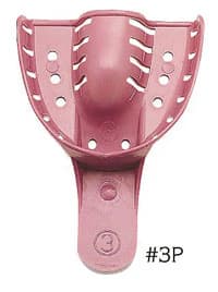 DenTray® II Disposable Impression Tray #3P Medium Upper Perforated, Pack of 12 - DenTray® II Disposable Impression Tray #3P Medium Upper Pack of 12 - Image 1