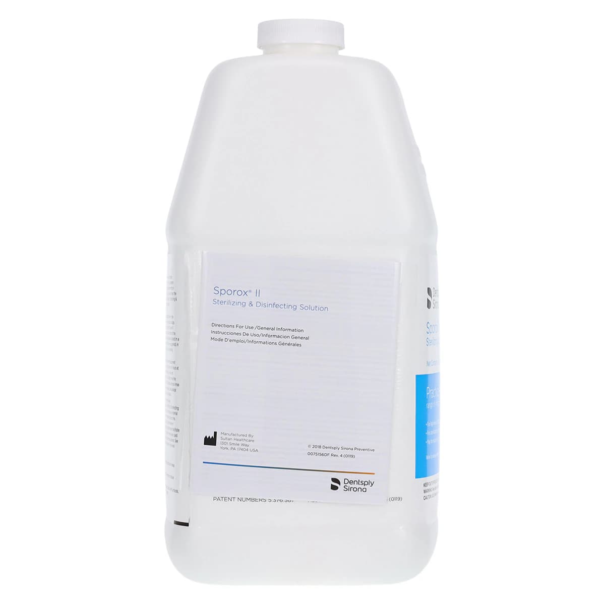 Sporox II Sterilizing and Disinfecting Solution, 1 Gallon Bottle, Ready-to-Use, 21-Day Reuse thumbnail 4