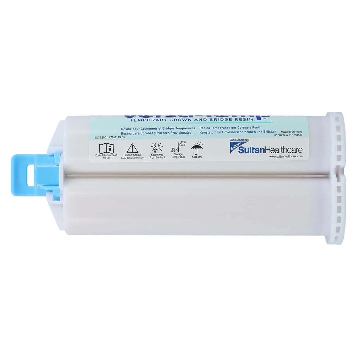 VersaTemp® Temporary Crown and Bridge Resin, Shade A1, 50ml Cartridge Refill (with 15 Mixing Tips) thumbnail 5