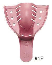 DenTray® II Disposable Impression Tray #1P Large Upper Perforated, Pack of 12 - DenTray® II Disposable Impression Tray #1P Large Upper Pack of 12 - Image 1