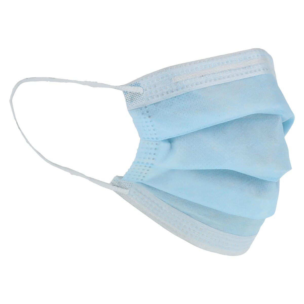 Com-Fit® Fluid Resistant Procedural Face Masks, ASTM Level 2, Earloop, Blue, 50/Box, #20322 thumbnail 3