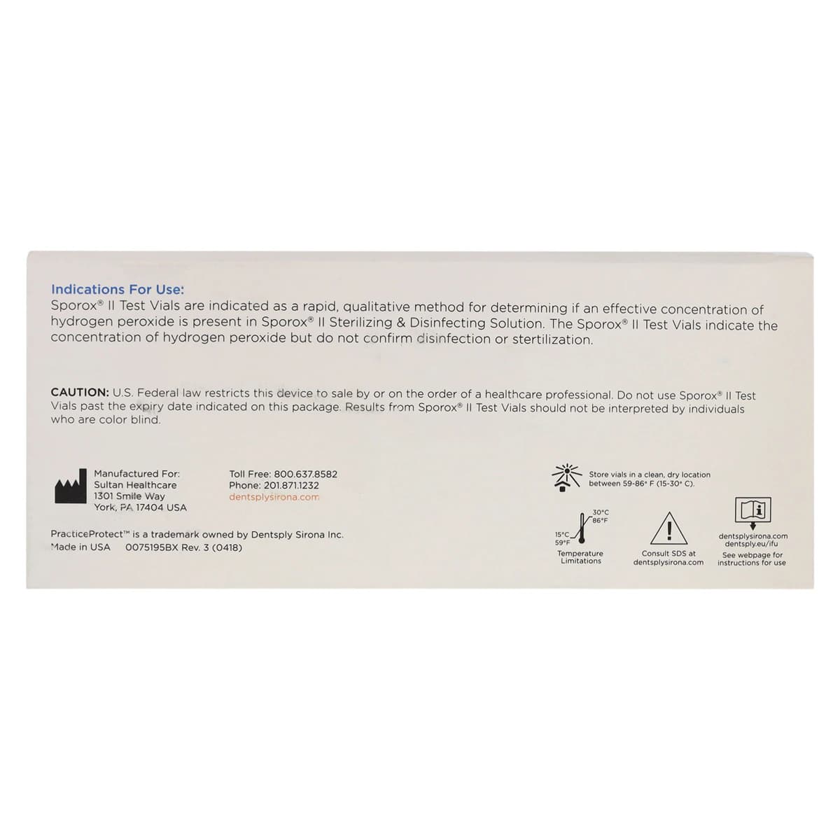 Sporox II Test Vials Refill Kit thumbnail 4