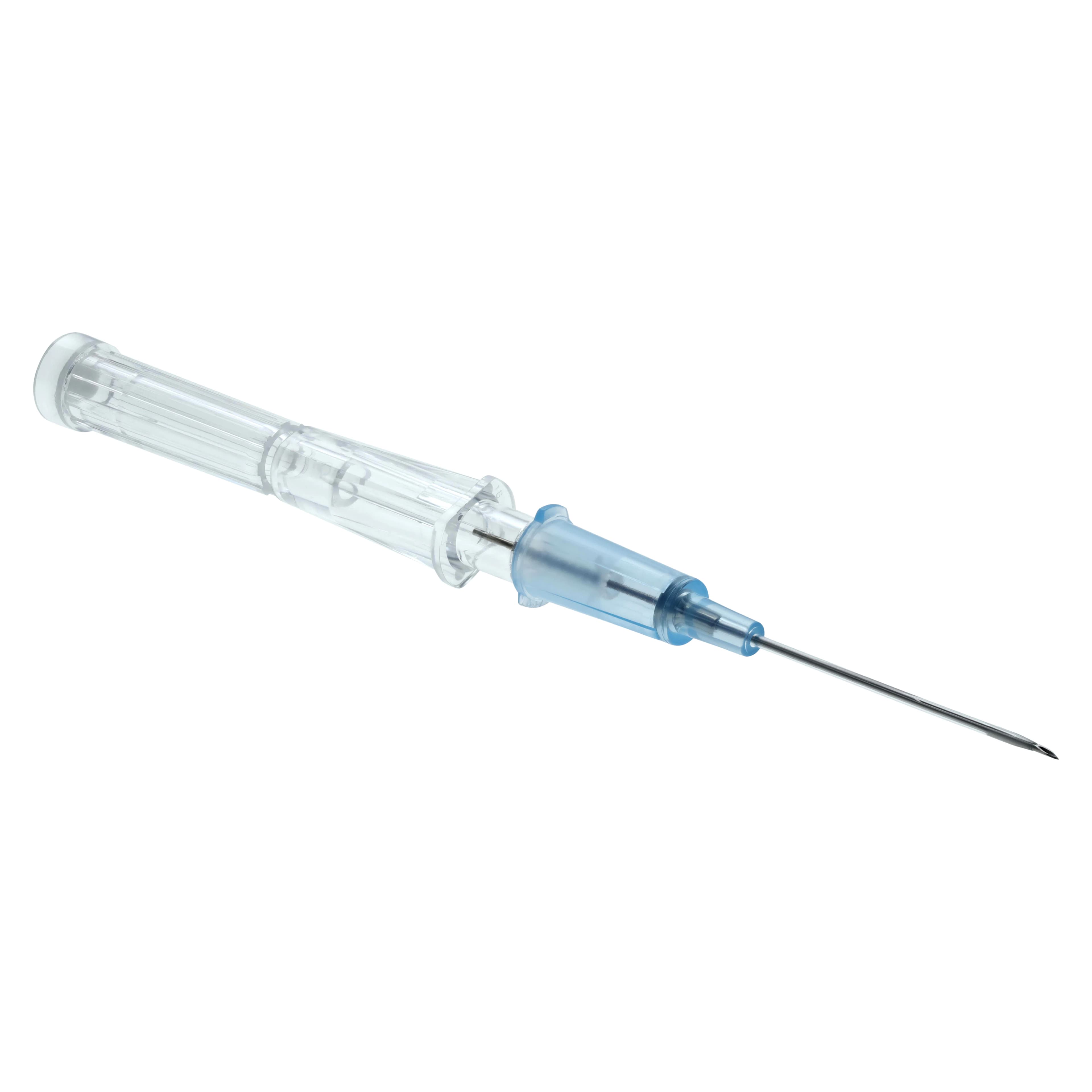 Terumo SurFlash IV Catheter, 22 Gauge, 1 Inch, Polyurethane, Sterile, Latex-Free, Blue, 50/Box thumbnail 4