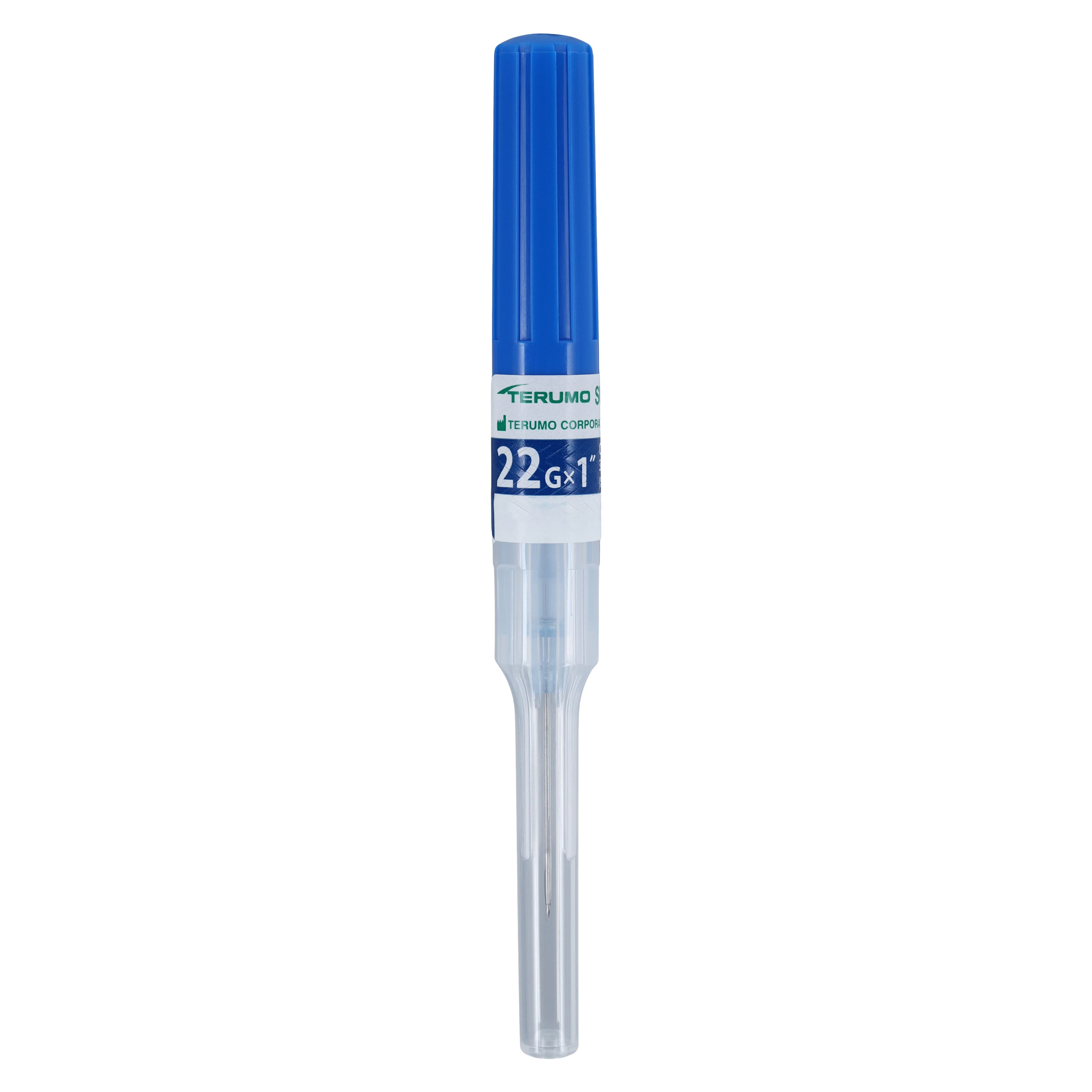 Terumo SurFlash IV Catheter, 22 Gauge, 1 Inch, Polyurethane, Sterile, Latex-Free, Blue, 50/Box thumbnail 5