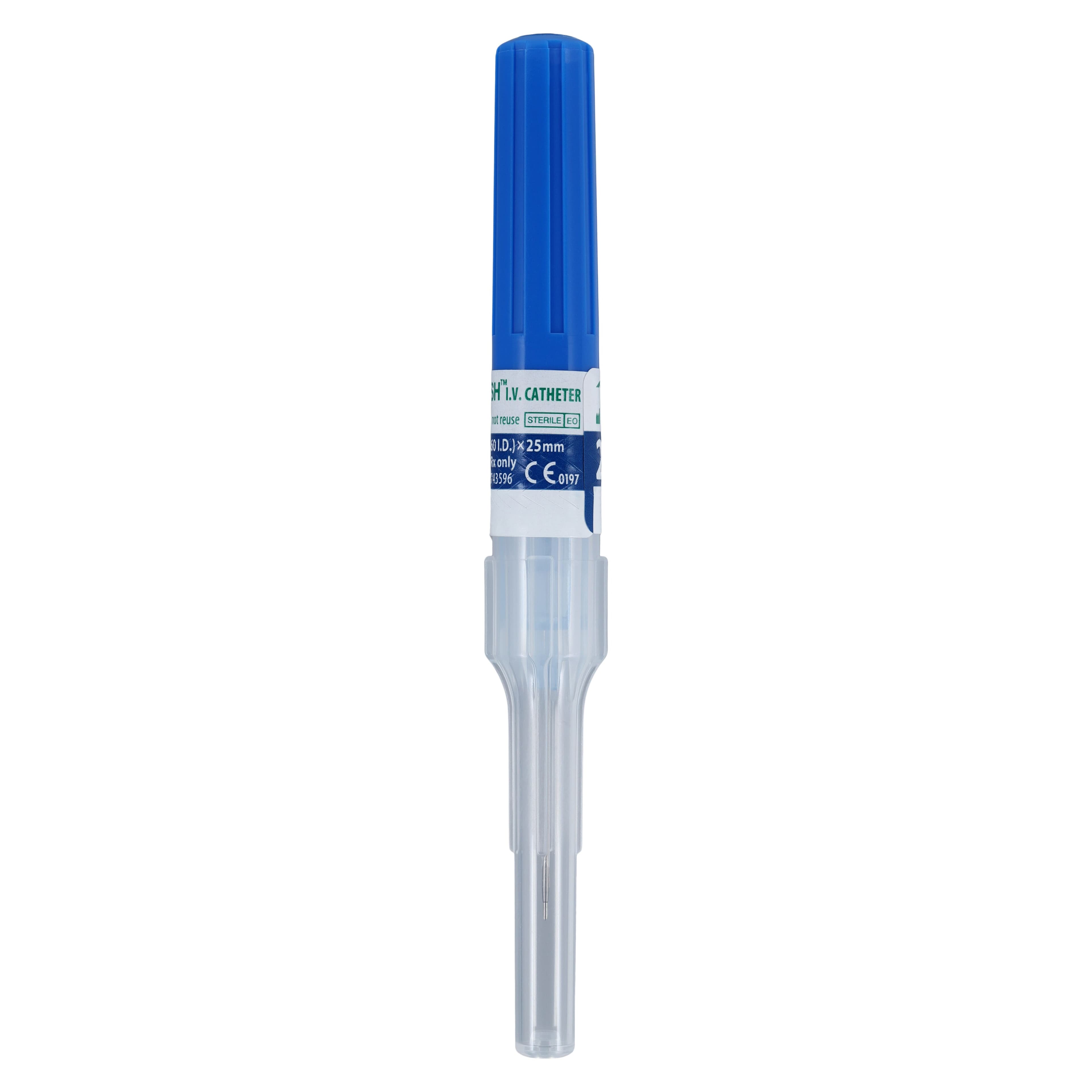 Terumo SurFlash IV Catheter, 22 Gauge, 1 Inch, Polyurethane, Sterile, Latex-Free, Blue, 50/Box thumbnail 7