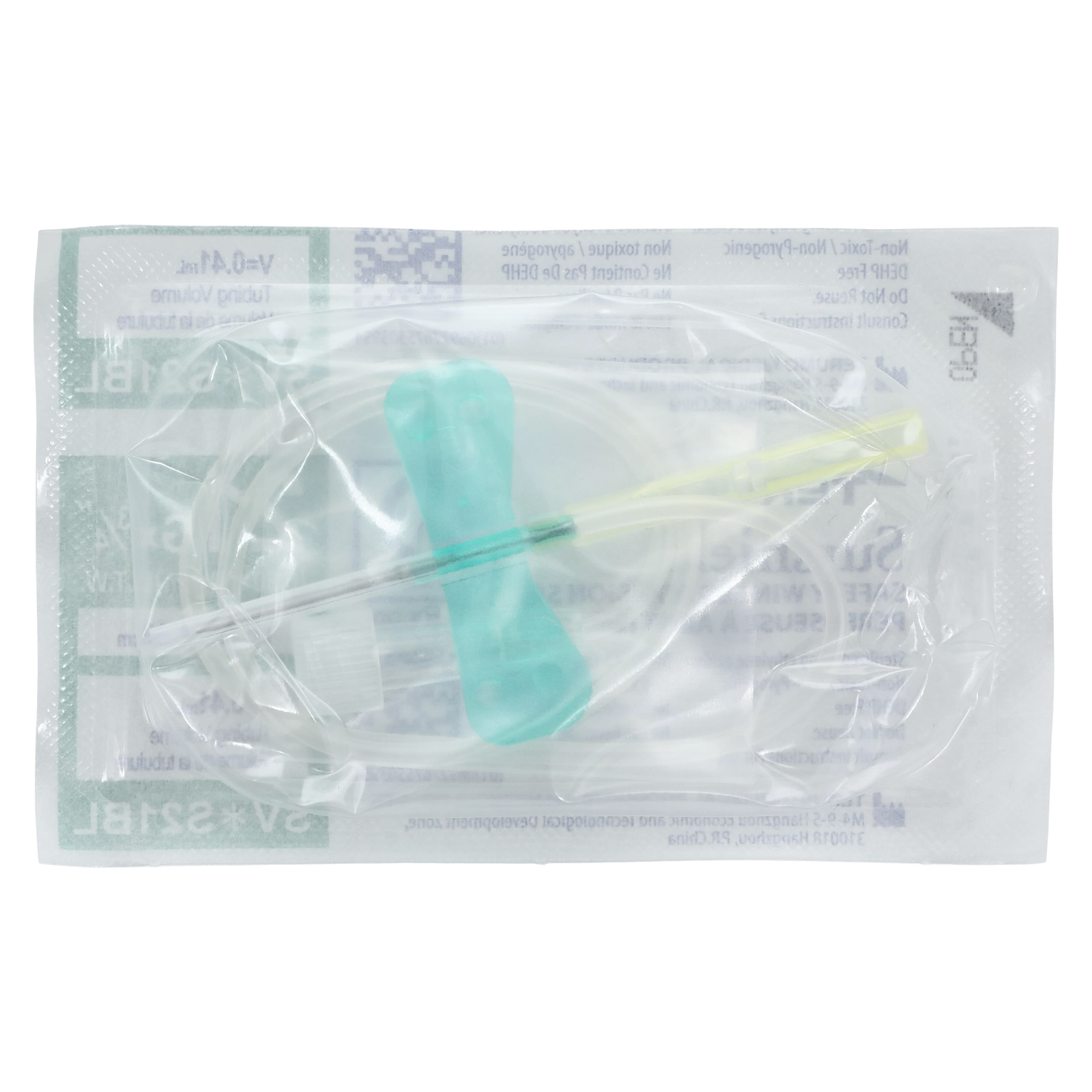 Terumo Safety Wing Infusion Set, 21 Gauge, 3/4" Needle, 12" Tubing, Sterile, Non-DEHP, Latex-Free, 50/Box thumbnail 4