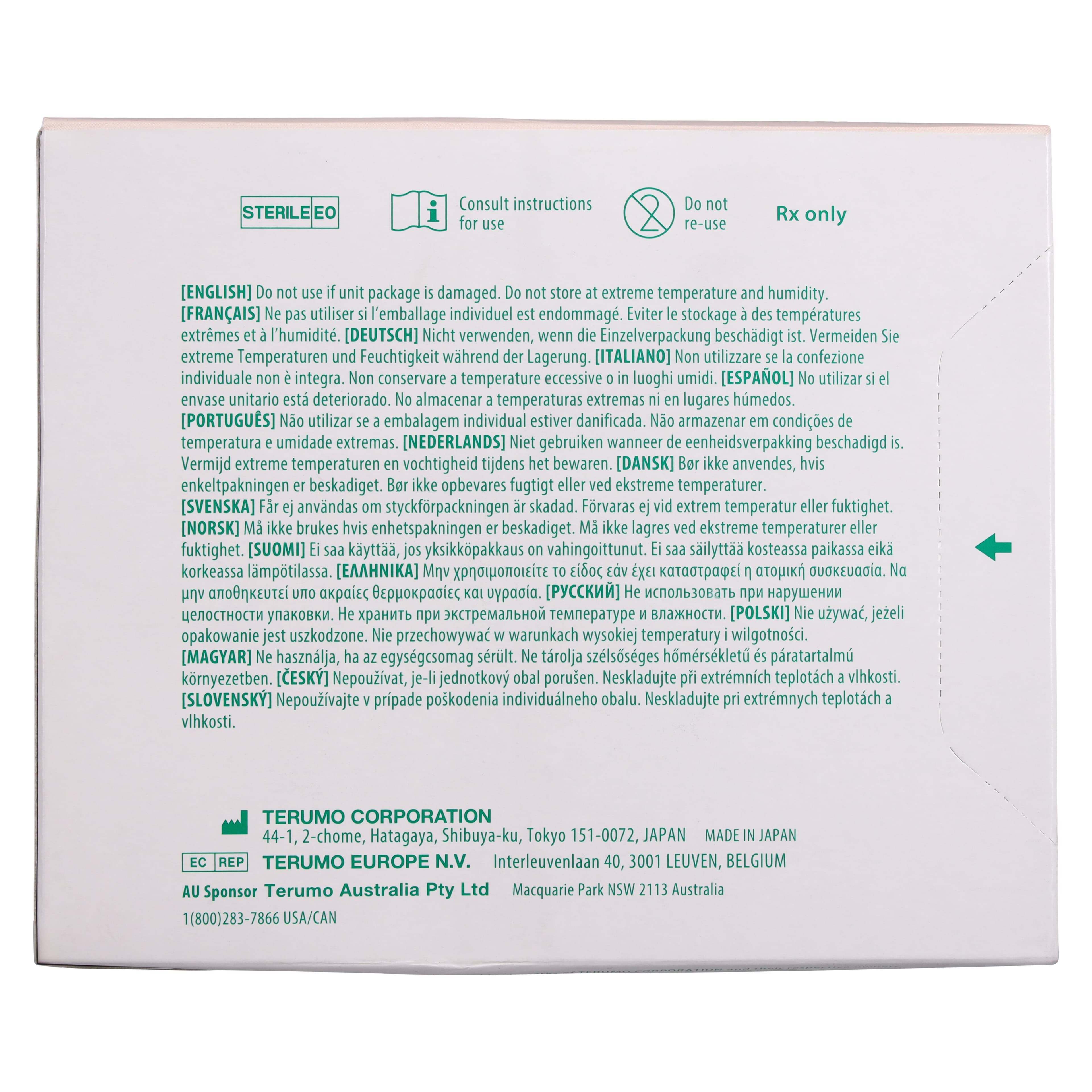 Terumo SurFlash IV Catheter, 14 Gauge, 2" Length, Polyurethane, Sterile, Latex-Free, Orange, 50/Box thumbnail 6
