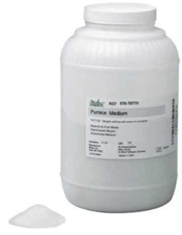Miltex Pumice Flour, Ultra-Fine Grit, 1 lb Bottle, 6/Case, 568-70870 - Miltex - Pumice Flour 6 - 1Lb - Image 1