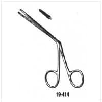 Littauer Dressing Forceps, Straight, Serrated, 4-3/4" (12 cm), Stainless Steel, Autoclavable - Littauer Forceps Ear Serrated - Image 1
