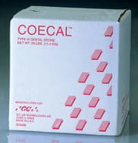 COECAL Laboratory Stone, Type III, Buff, 50 lb, 1/Pk, 310150 - COECAL Laboratory Stone, Buff, 50 lbs, 1/Pk, 310150 - Image 1