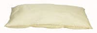 The Pillow Factory Reusable Hospital Pillow, Nylon, Beige, 18 in x 24 in, Each - Pillow Nylon Beige Reuse - Image 1