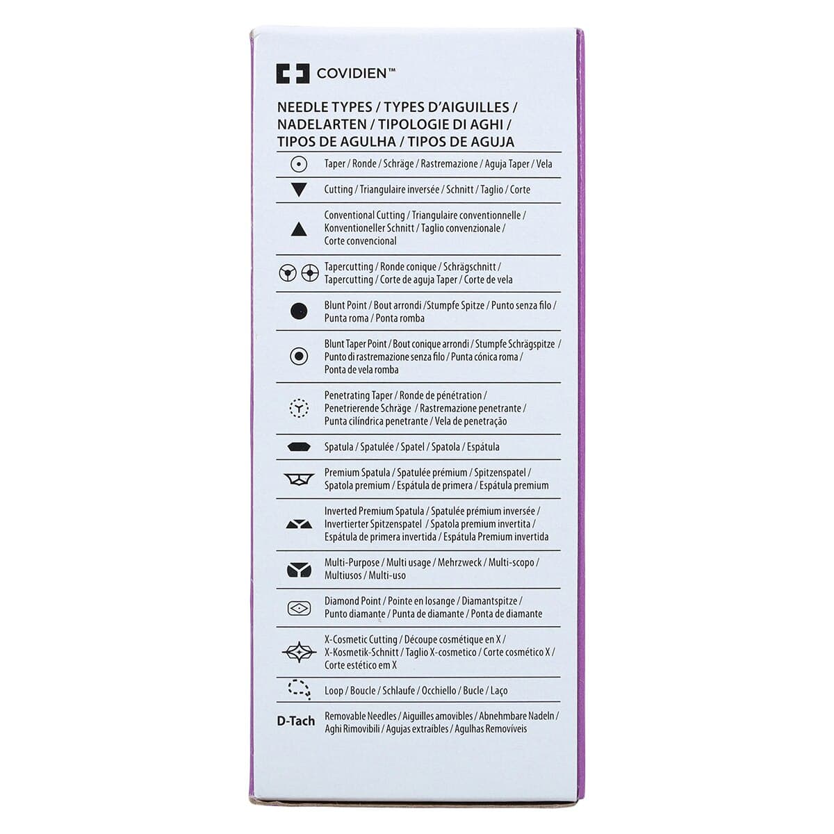 Medtronic Polysorb Suture, 3-0, 30" Polyester Braid, Absorbable, P-14 Premium Reverse Cutting 3/8 Circle Needle 24mm, Coated, Undyed, 12/Case thumbnail 5