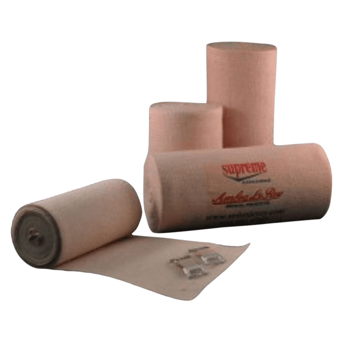 Ambra Leroy Medical Supreme Elastic Support Bandage, 4" x 5 yd, Tan, Non-Sterile, 10/Box thumbnail 2