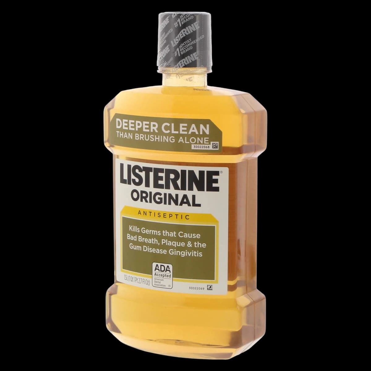 Listerine Antiseptic Mouthwash, Original, 1.5 L Bottle, 6/Case - Listerine® Antiseptic Mouthwash - Original®, 1.5 Liter Bottle, 6/Case - Image 1
