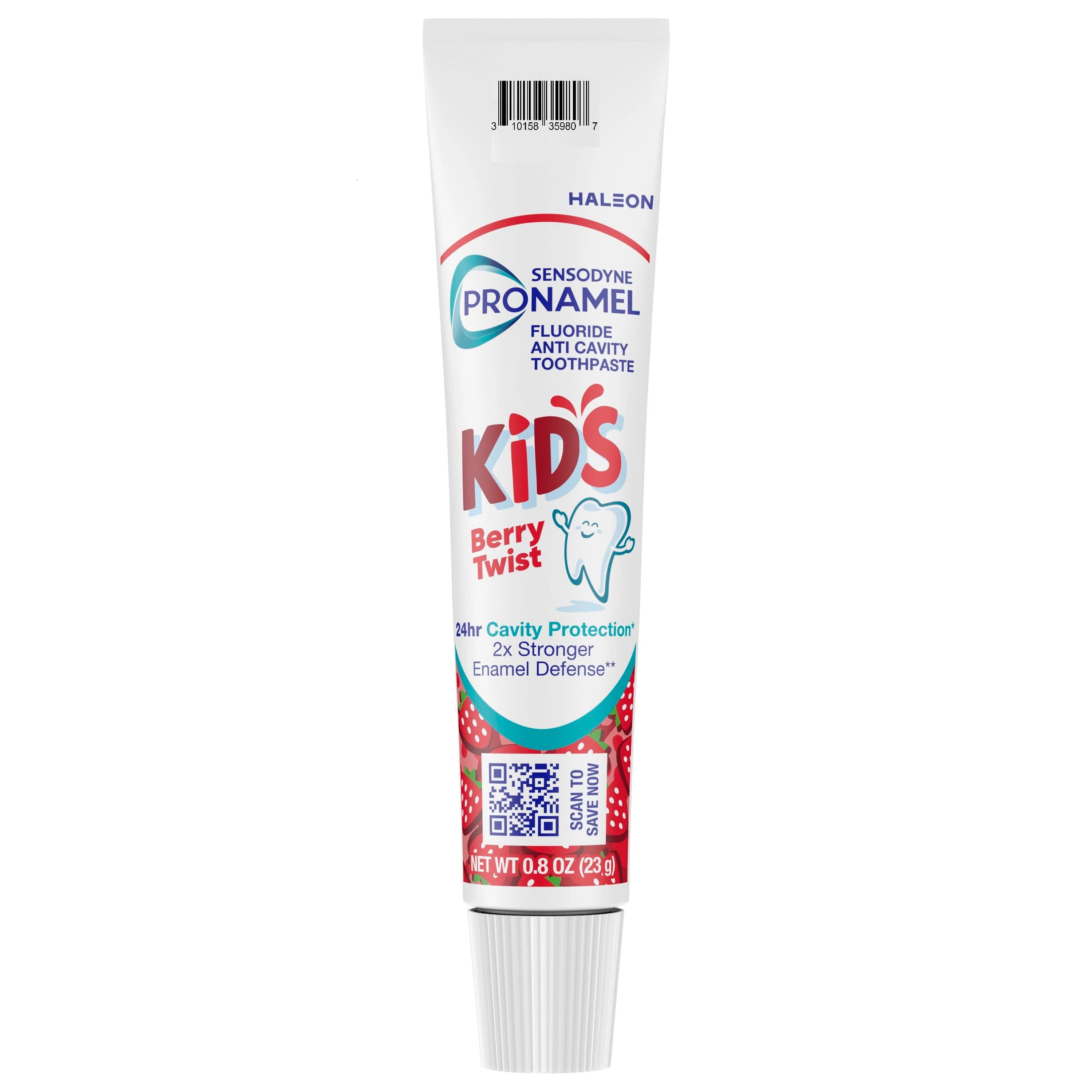 Sensodyne Pronamel Kids Berry Twist Toothpaste, 0.8 oz Tube, 50/Pkg thumbnail 2