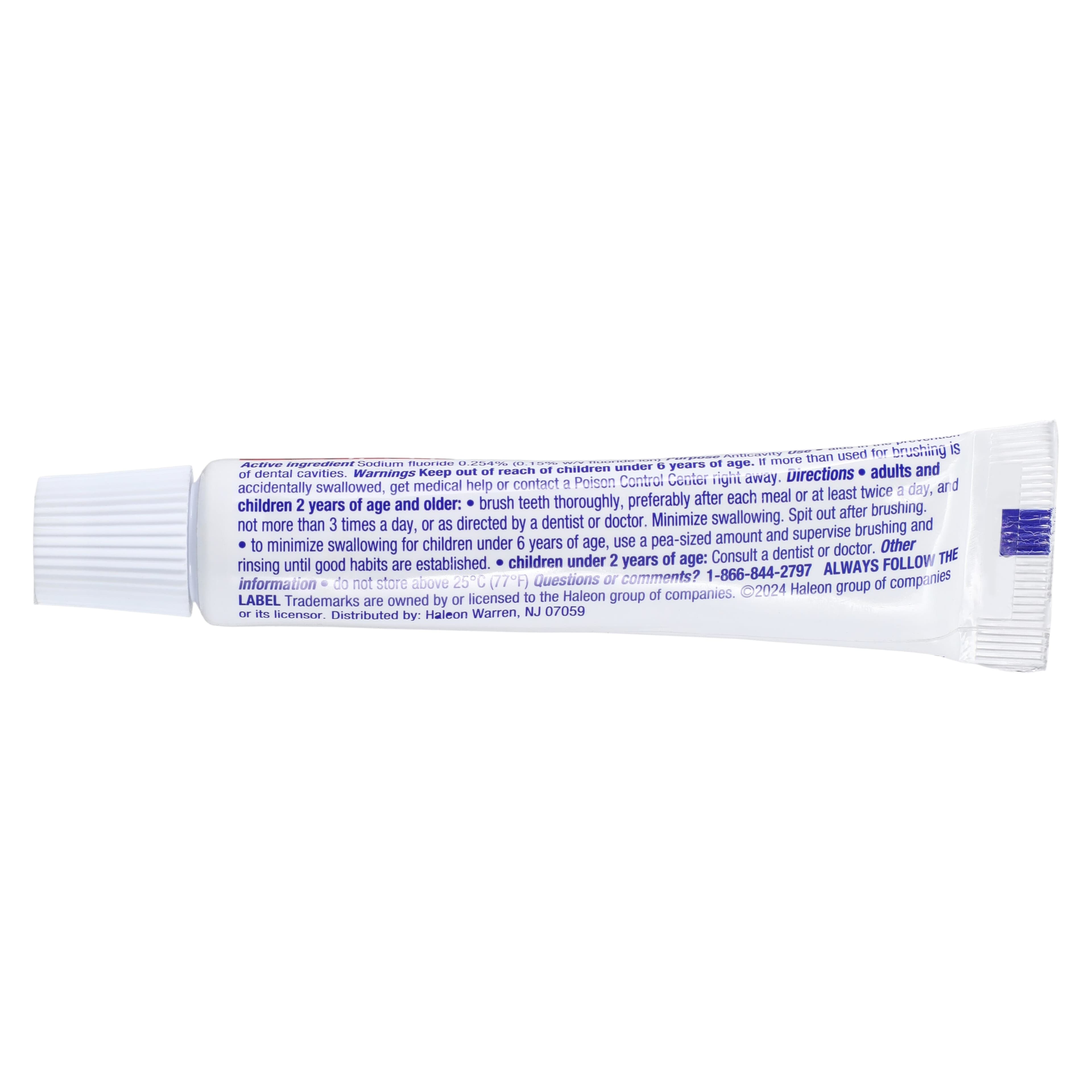 Sensodyne Pronamel Kids Berry Twist Toothpaste, 0.8 oz Tube, 50/Pkg thumbnail 3