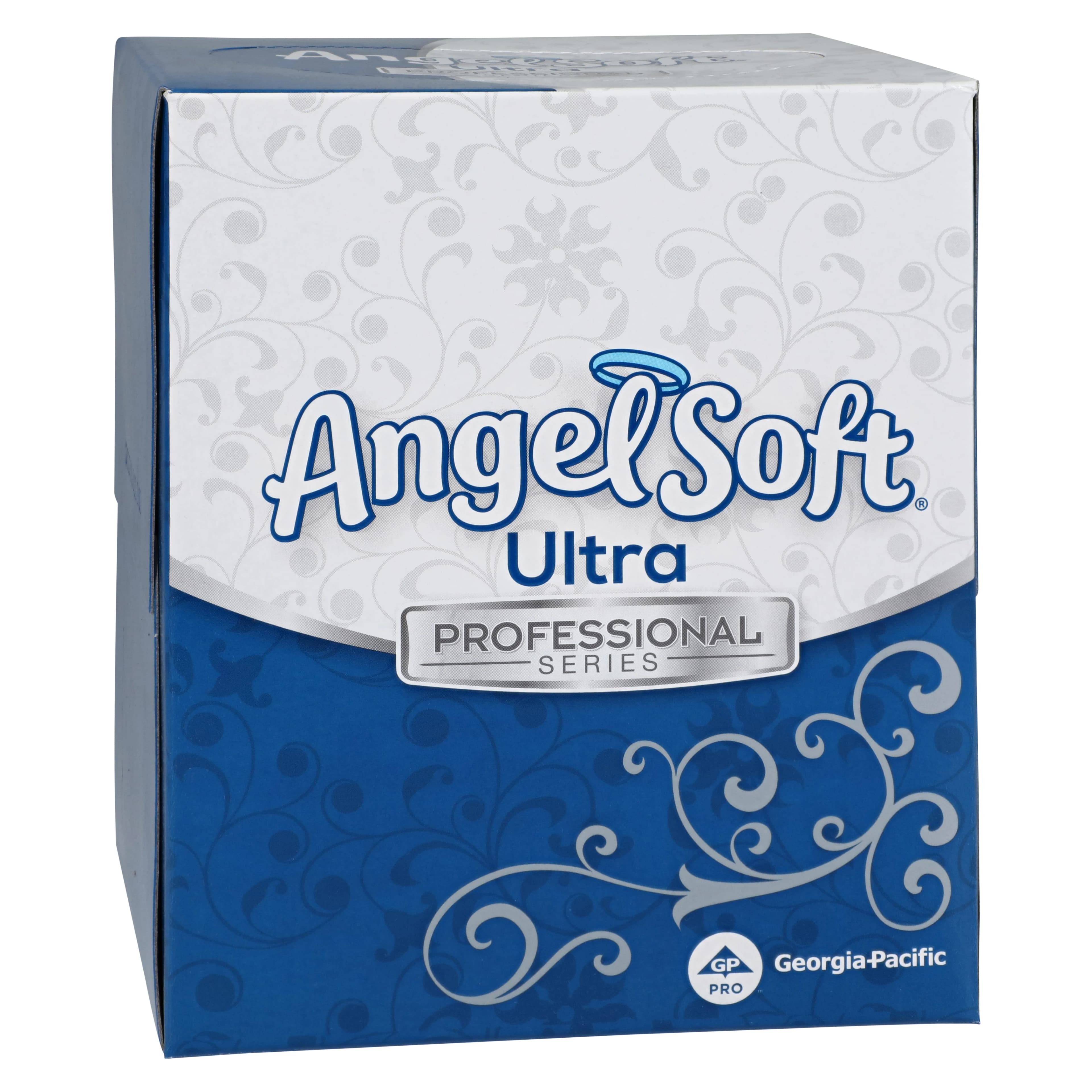 Angel Soft ps Ultra Facial Tissue, 2-Ply, White, 10/Case thumbnail 4