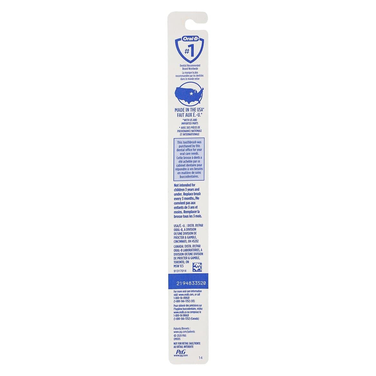Complete DeepClean Toothbrush, Adult, 35 Tuft, Soft, 12/Box thumbnail 6