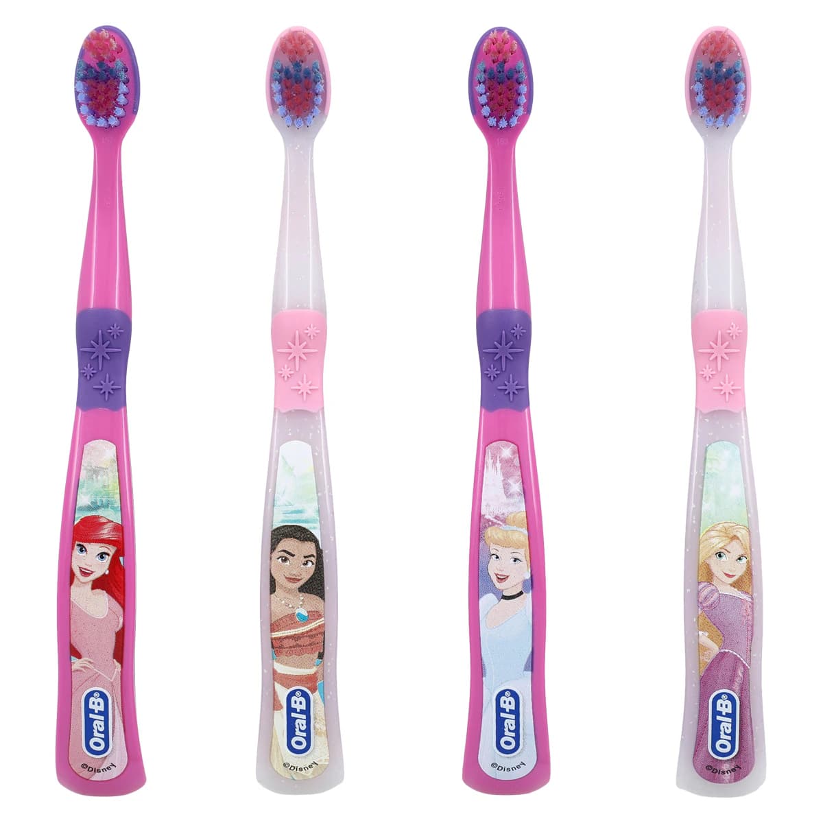 Oral-B Kids Disney Princess Toothbrush, 3+ Years, Extra Soft, 6/Box, 80828185 thumbnail 2