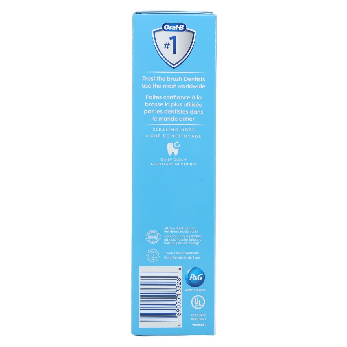 Oral-B Pro 300 Vitality Sensitive Rechargeable Electric Toothbrush thumbnail 2
