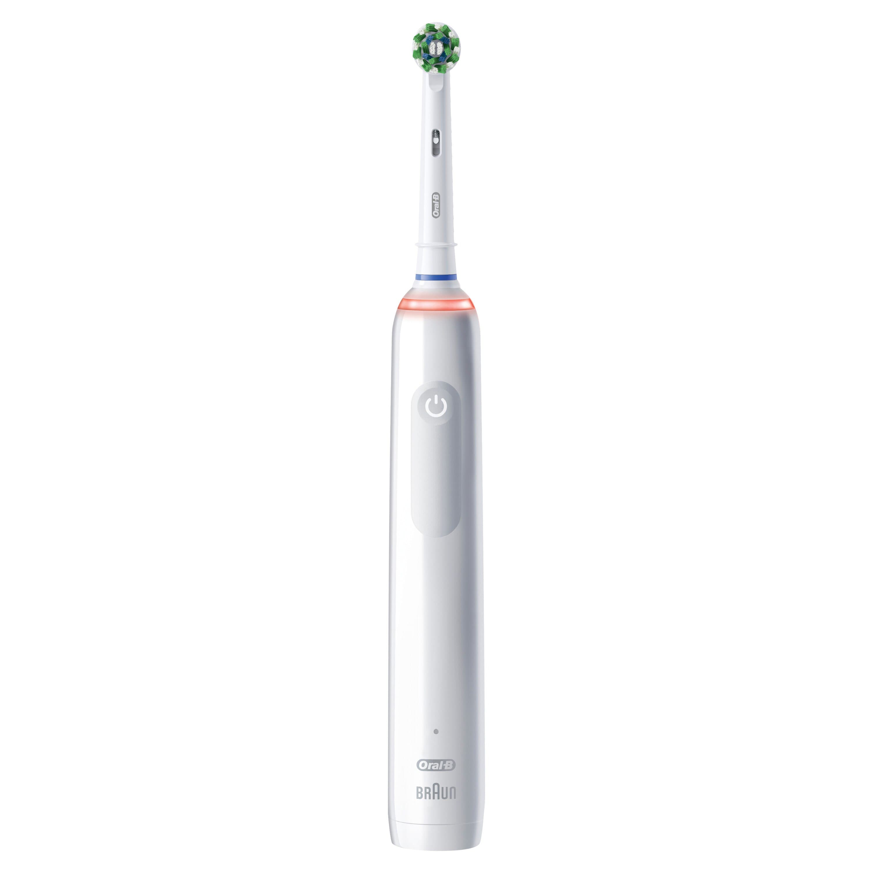Oral-B Smart 1500 Electric Rechargeable Toothbrush, White, with Charger and 1 CrossAction Brush Head, 3/Case - P&amp;G - Smart 1500 Electric Toothbrush, White Handle. Includes handle, charger, (1) CrossAction brush head. 3/cs - Image 1