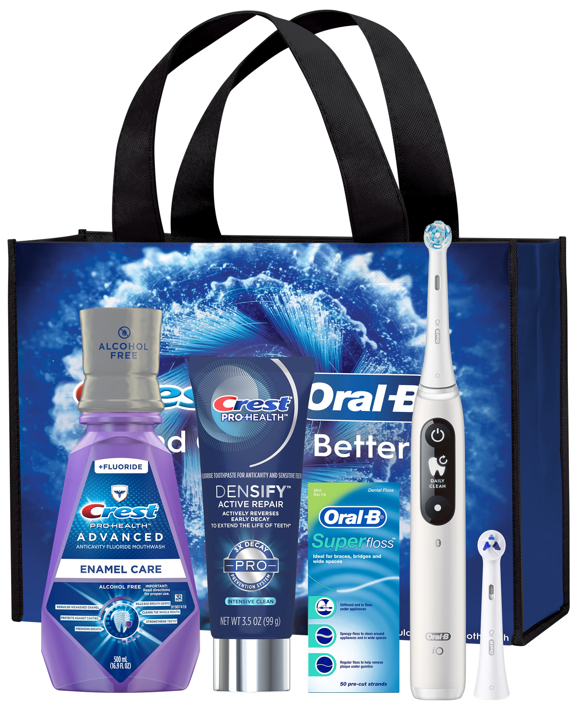 Crest Oral-B iO OrthoEssential Orthodontic Oral Health System Bundle, 3/Case - Crest Oral-B iO OrthoEssential - Image 1