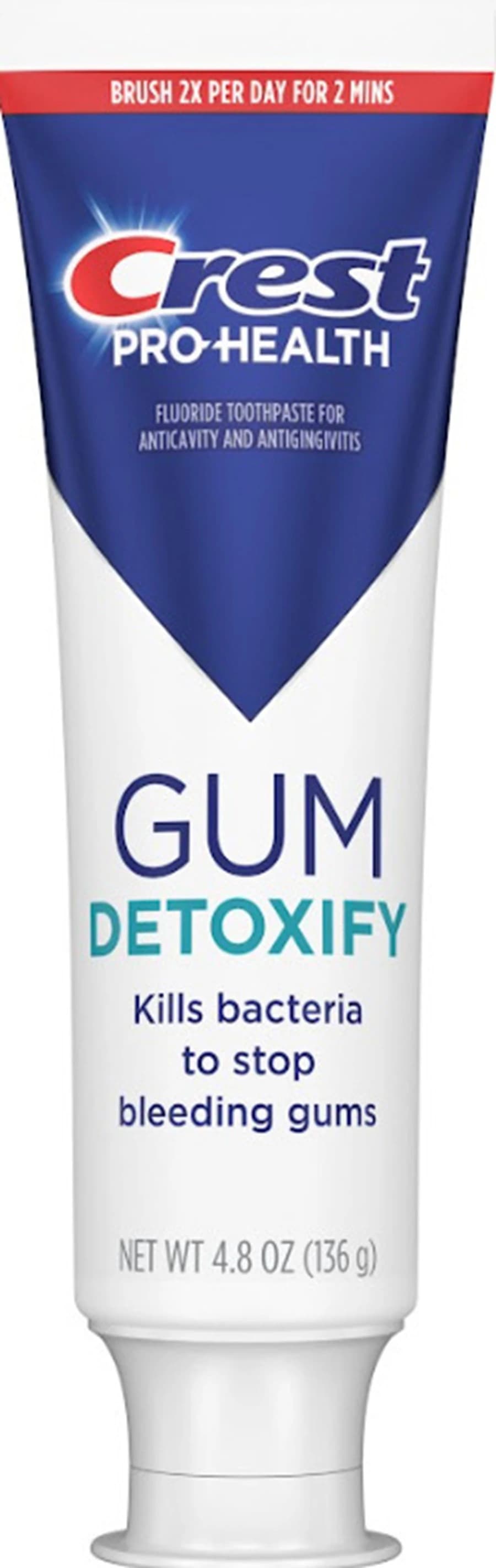 Crest Pro-Health Gum Detoxify Deep Clean Toothpaste, Cool Mint, 4.8 oz Tube, 24/Case, 80755925 - Crest PH Gum Detoxify Deep Clean Toothpaste 4.8oz Case of 24 - Image 1