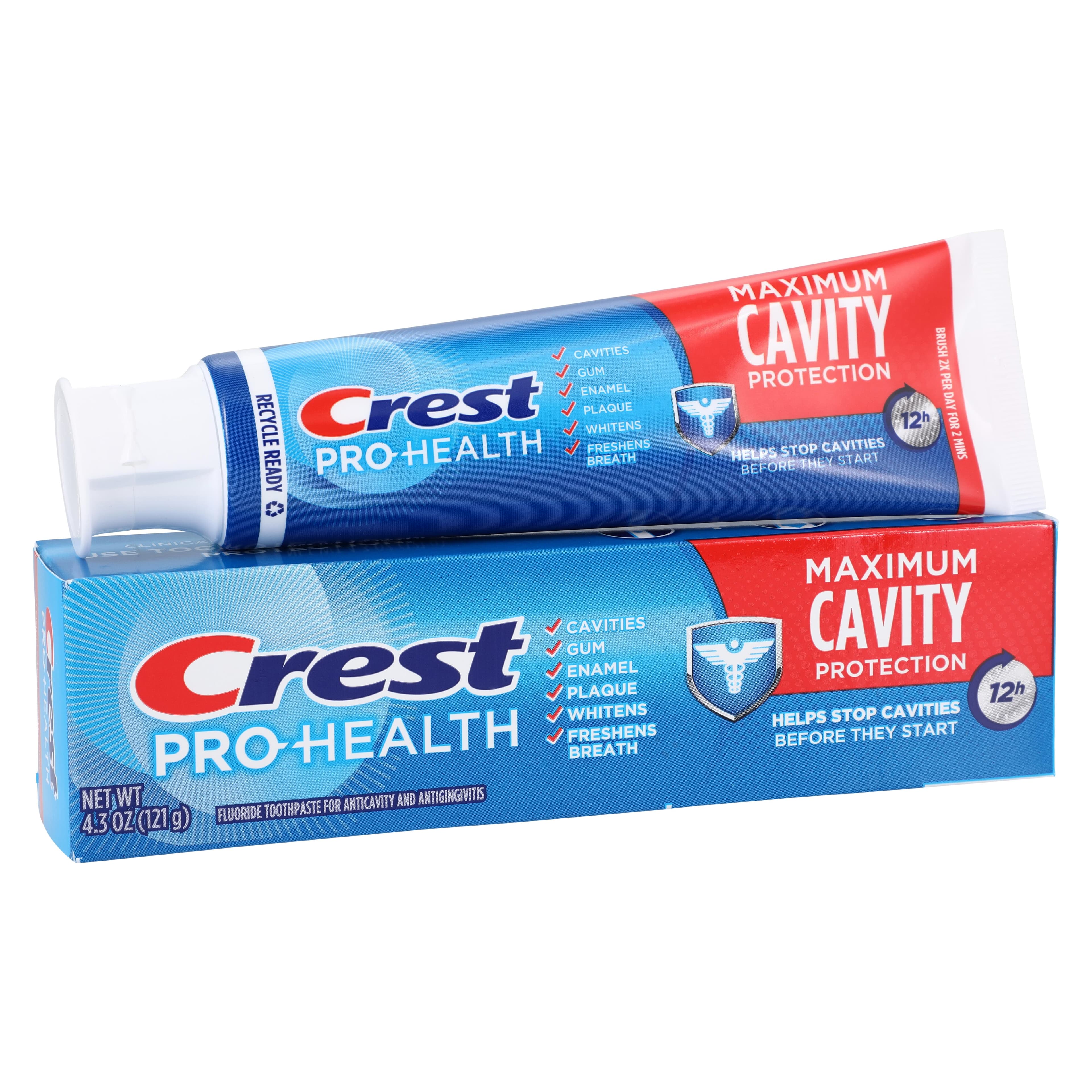Crest Pro-Health Maximum Cavity Protection Toothpaste, Clean Mint, 4.3 oz Tube, 24/Case thumbnail 2