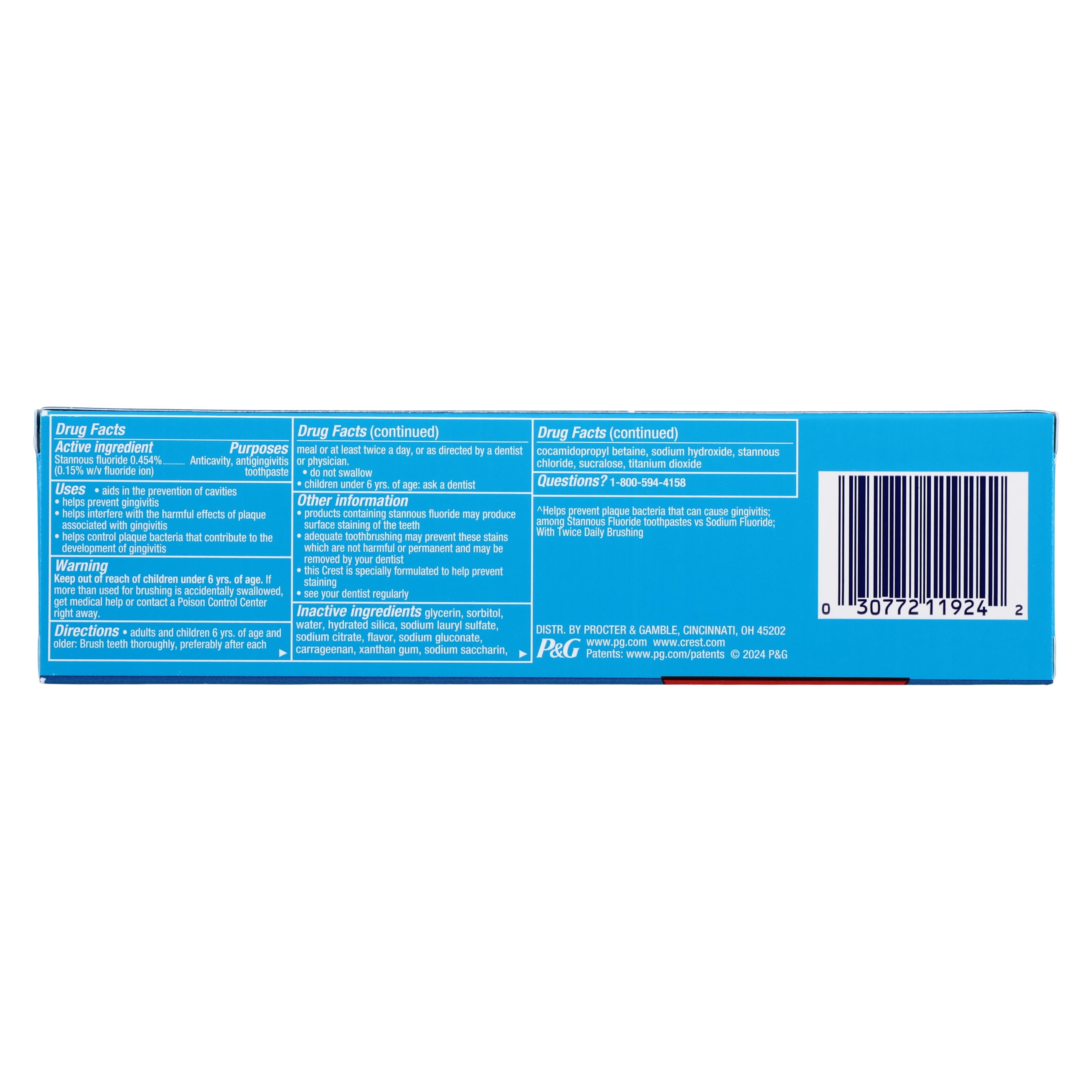 Crest Pro-Health Maximum Cavity Protection Toothpaste, Clean Mint, 4.3 oz Tube, 24/Case thumbnail 7