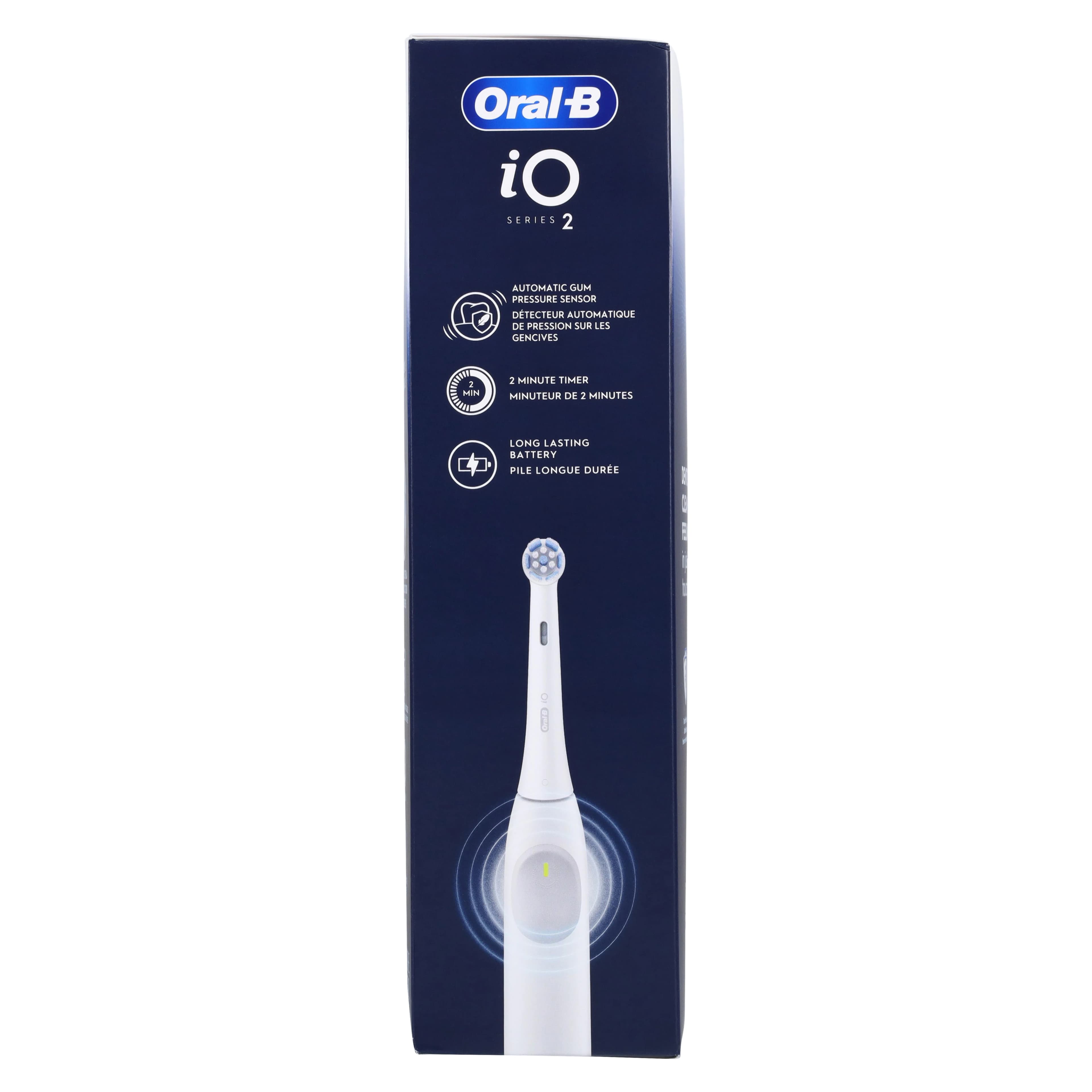 Crest Oral-B iO2 Daily Clean Electric Toothbrush Adult Bundle, 3/Case thumbnail 4