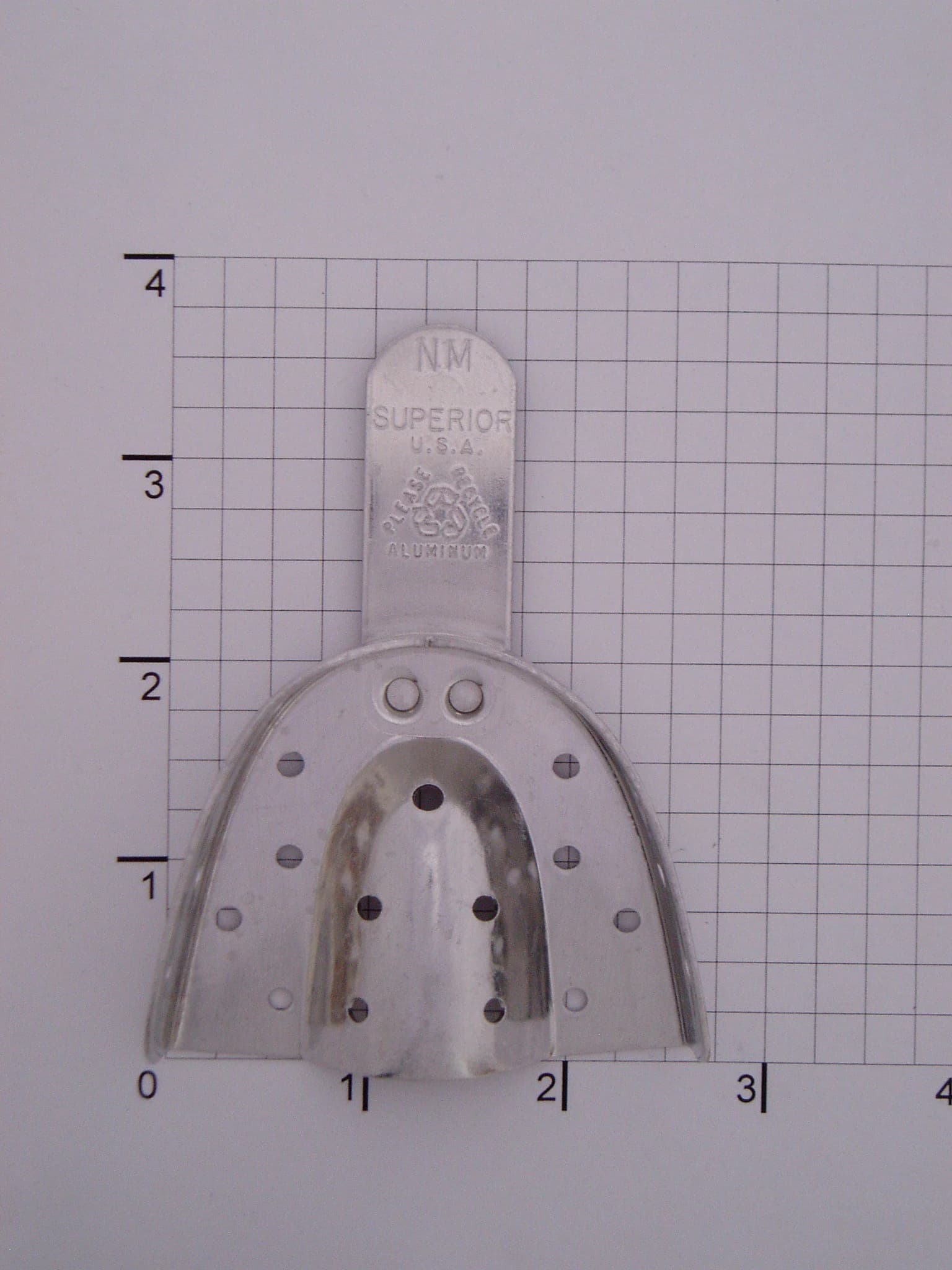 Superior Dental & Surg Aluminum Impression Trays, Disposable, 12/Package - Impression Tray Alum Disp - Image 1