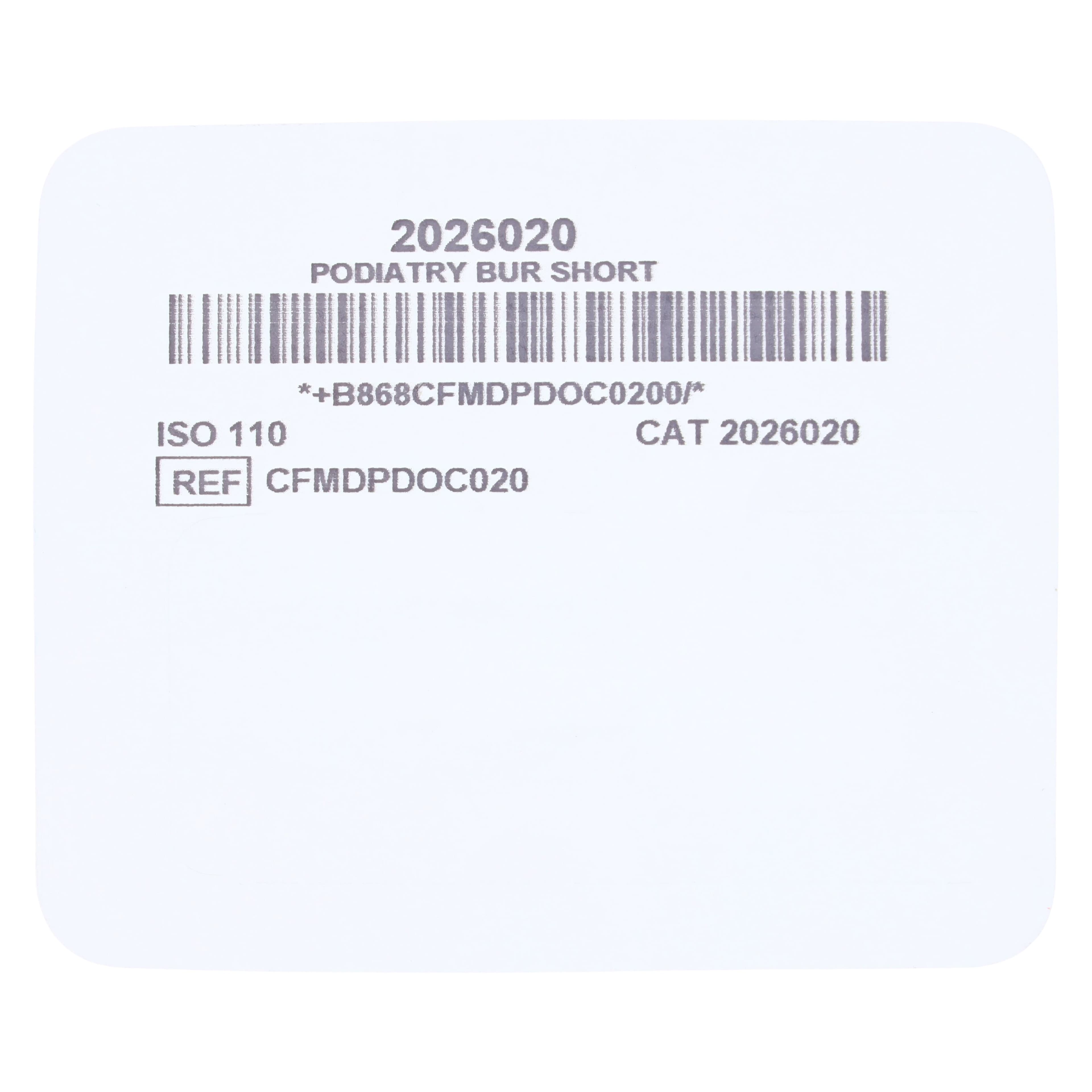 Premier Medical PBS Diamond Bur, Short, 3/32" Shank, Each thumbnail 2