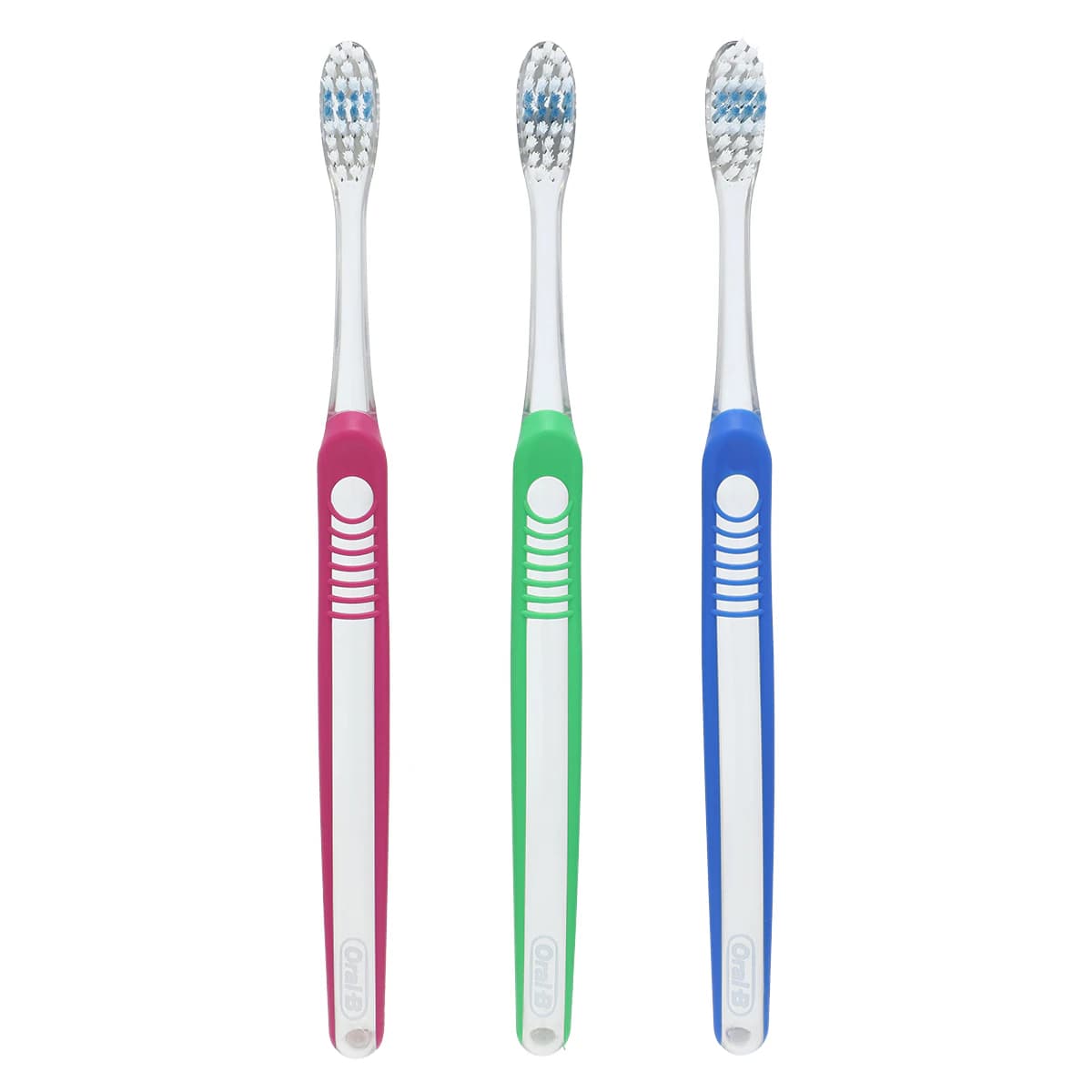 Oral-B Indicator Manual Toothbrush 35 Soft, Assorted Colors, 12/Box, 80799984 - Oral-B Indicator Manual Toothbrush 35 Soft, 80799984 - Image 1