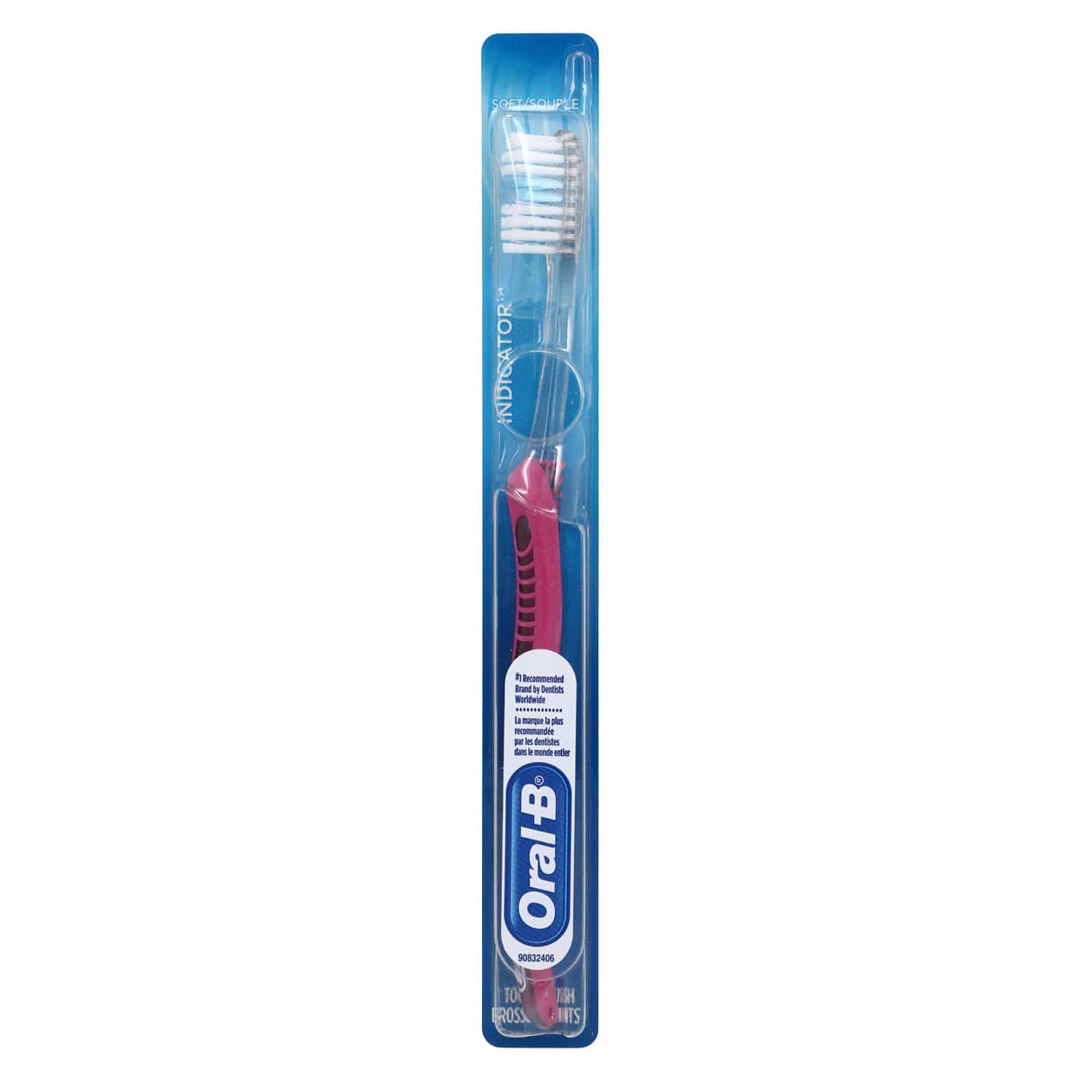 Oral-B Indicator Manual Toothbrush 35 Soft, Assorted Colors, 12/Box, 80799984 thumbnail 4