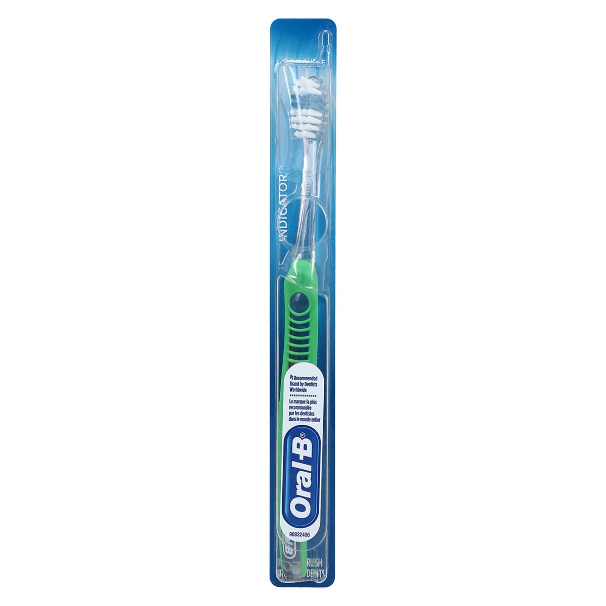 Oral-B Indicator Toothbrush, 30 Soft, Assorted Colors (Green, Purple, Dark Blue, Pink), 12/Box, 80799985 thumbnail 5