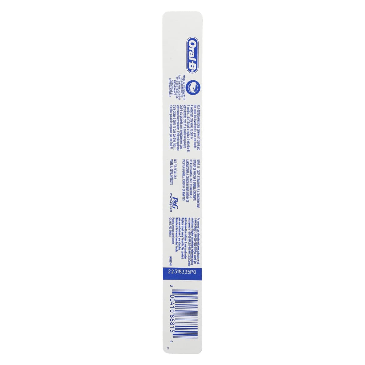 Oral-B Indicator Toothbrush, 30 Soft, Assorted Colors (Green, Purple, Dark Blue, Pink), 12/Box, 80799985 thumbnail 6